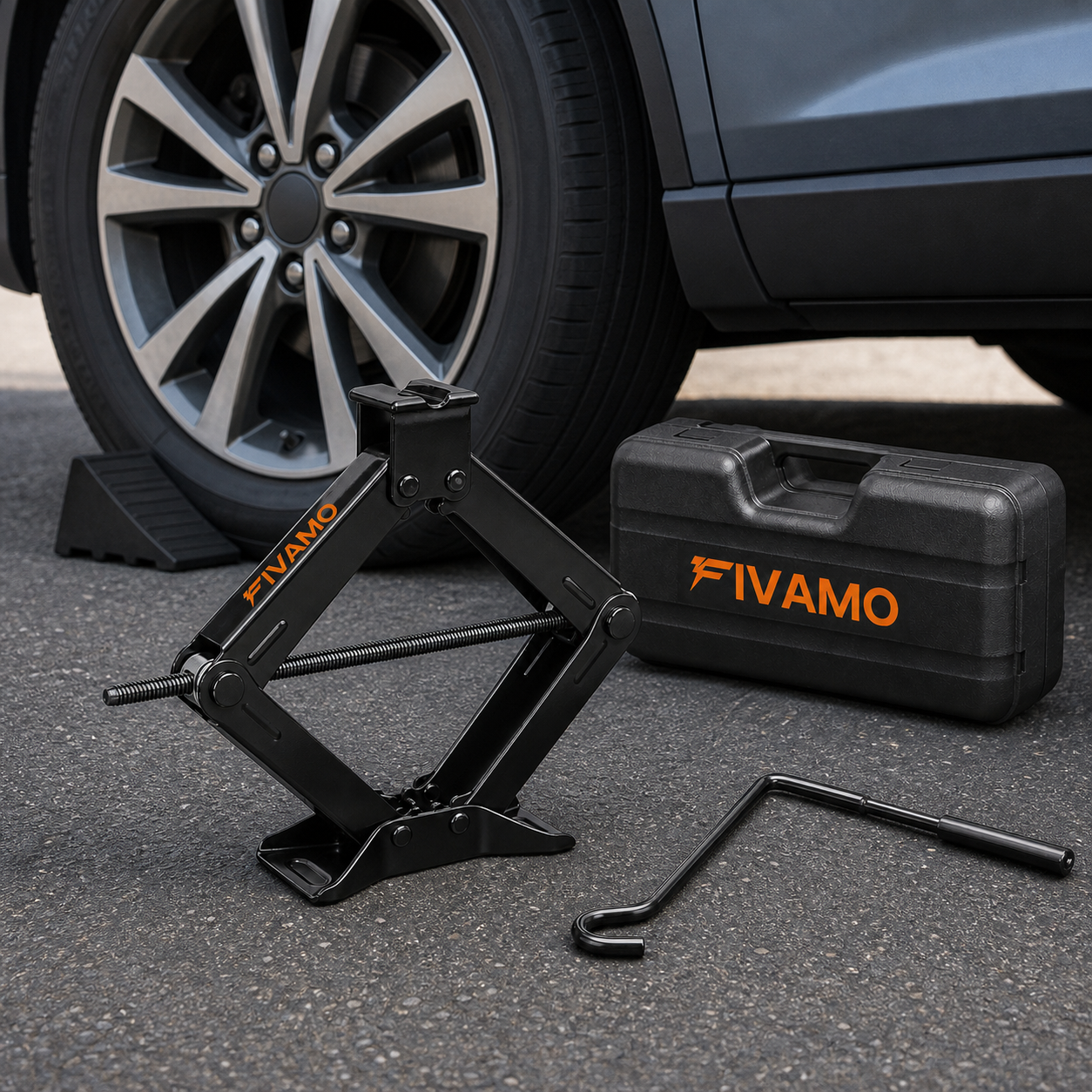 FIVAMO Emergency Scissor Jack Kit