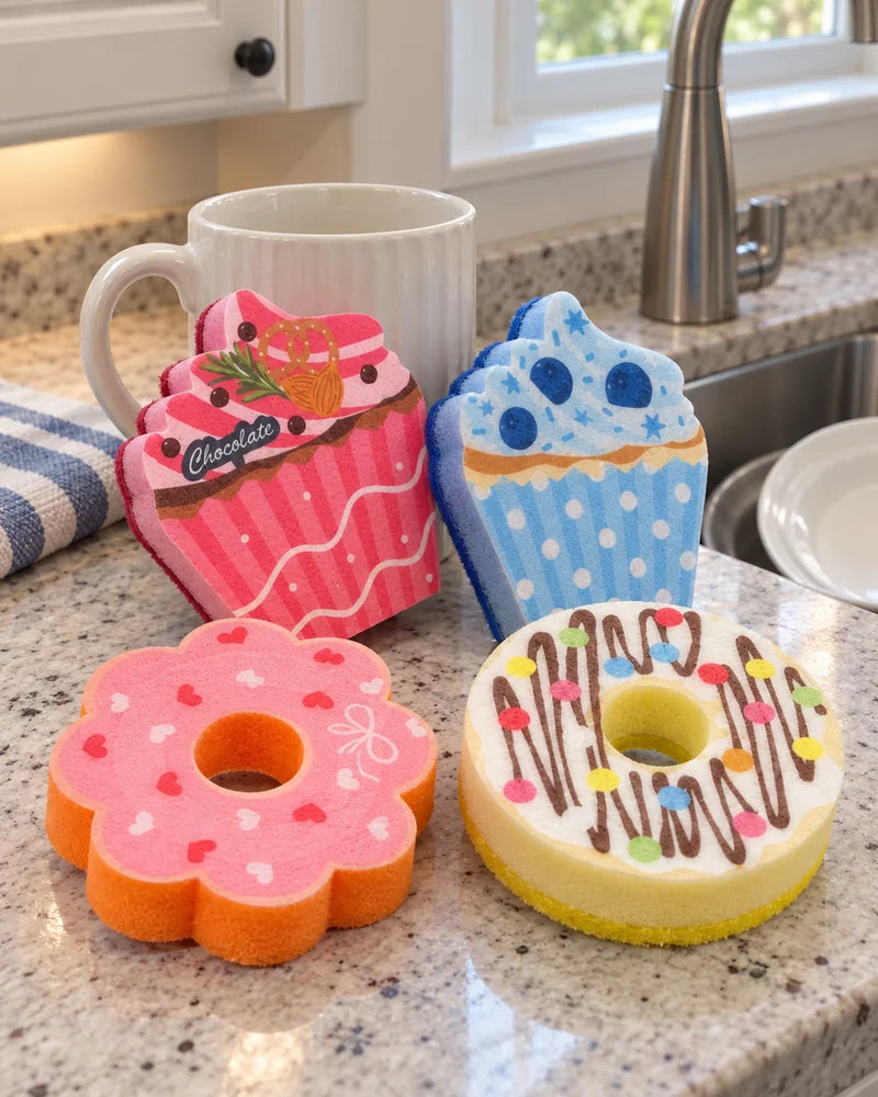 Foamberry Dessert Sponge Set