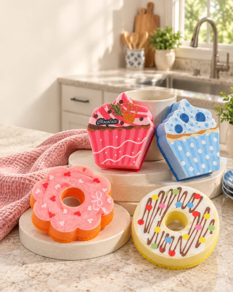Foamberry Dessert Sponge Set